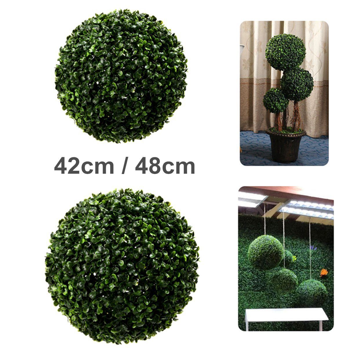 Artificial-Green-Grass-Ball-Topiary-Hanging-Garland-Home-Yard-Wedding-Decorations-1528159