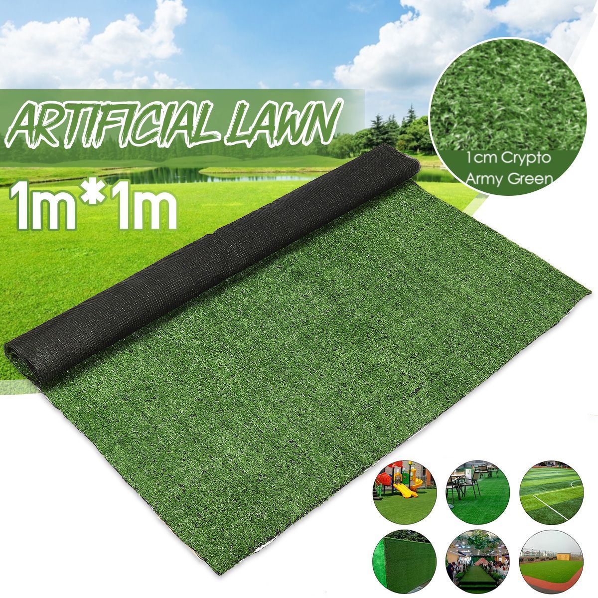 Artificial-Synthetic-Lawn-Turf-Plastic-Green-Plant-Grass-Garden-Decor-1694876