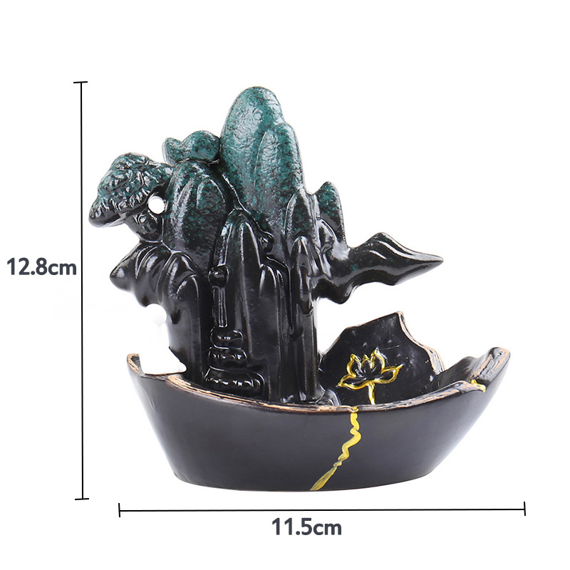 Backflow-Ceramic-Mountain-Waterfall-Smoke-Incense-Aroma-Burner-Cones-Home-Decor-1696191