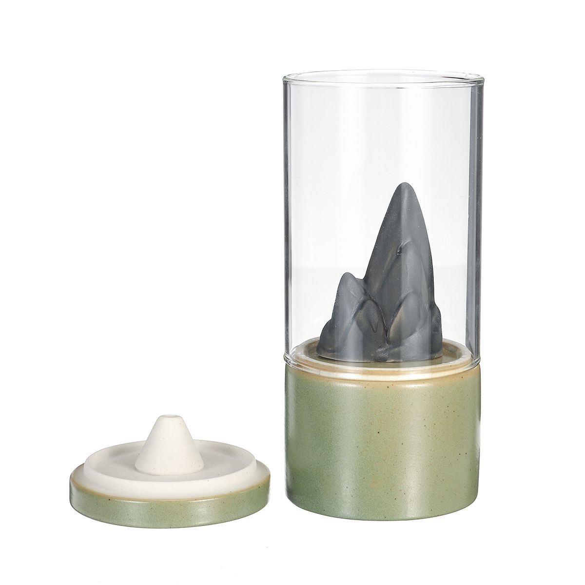 Backflow-Incense-Burner-Censer-Ceramic-Glass-Cup-Dragon-Home-Decor-1535983