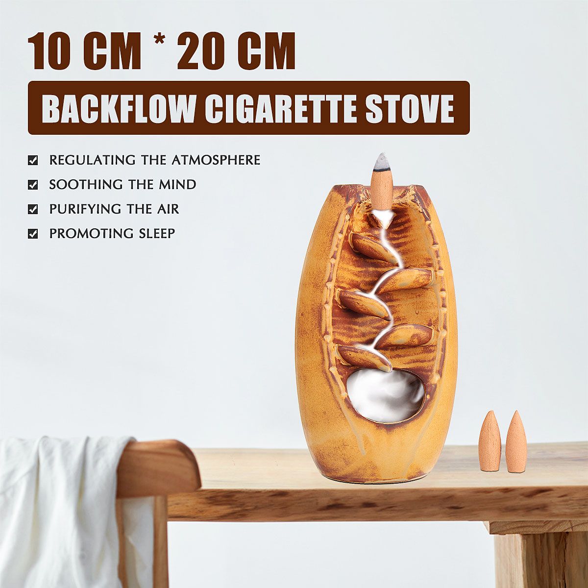 Backflow-Incense-Burner-Ceramic-Censer-Cone-Aromatherapy-Home-Decor-Holder-1485962