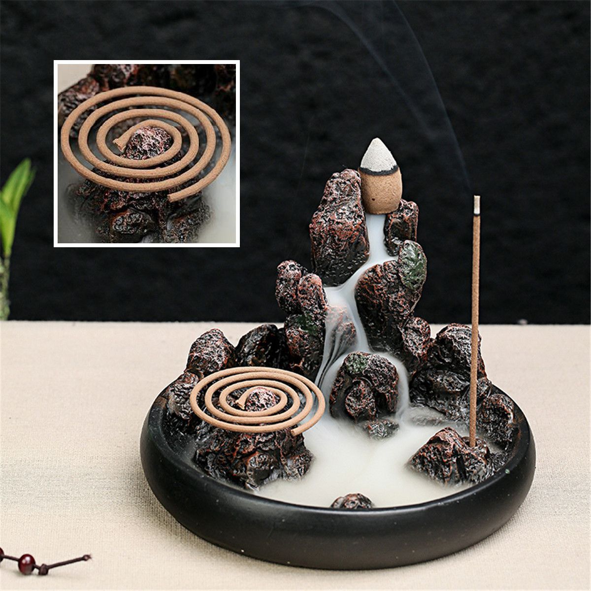 Backflow-Incense-Cone-Burner-Incense-Stick-Coil-Holder-Rockery-Mountain-Stream-Fragrant-Censer-Decor-1323696