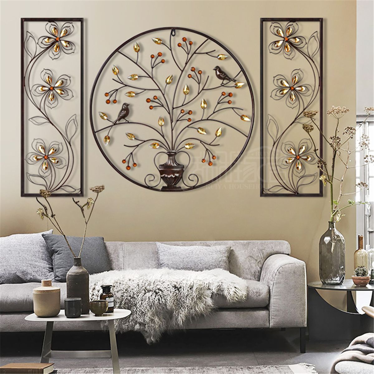 Birds-Tree-Iron-Sculpture-Ornament-Home-Room-Wall-Hanging-Decorations-1605156