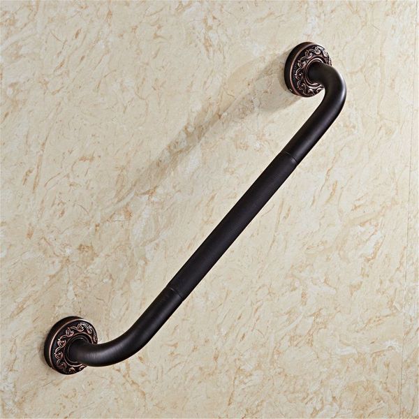 Black-Bronze-Wall-Mounted-Towel-Rail-Bar-Grab-Support-Safety-Handle-1101680
