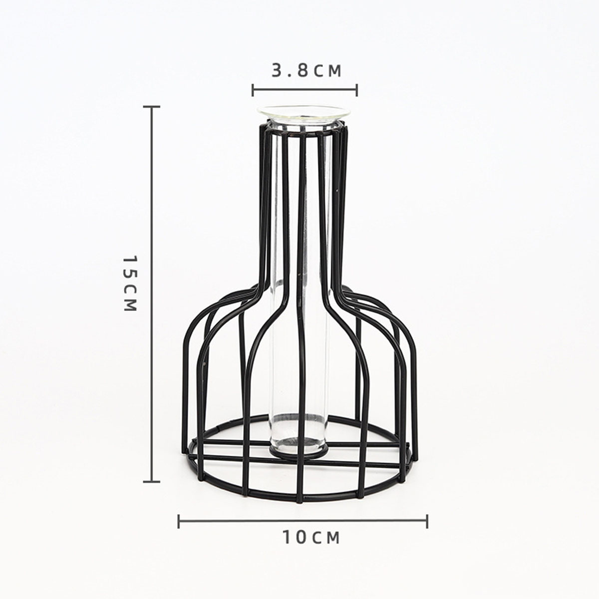 BlackGold-Nordic-Style-Iron-Hydroponic-Flower-Lantern-shaped-Vase-Decoration-1727268