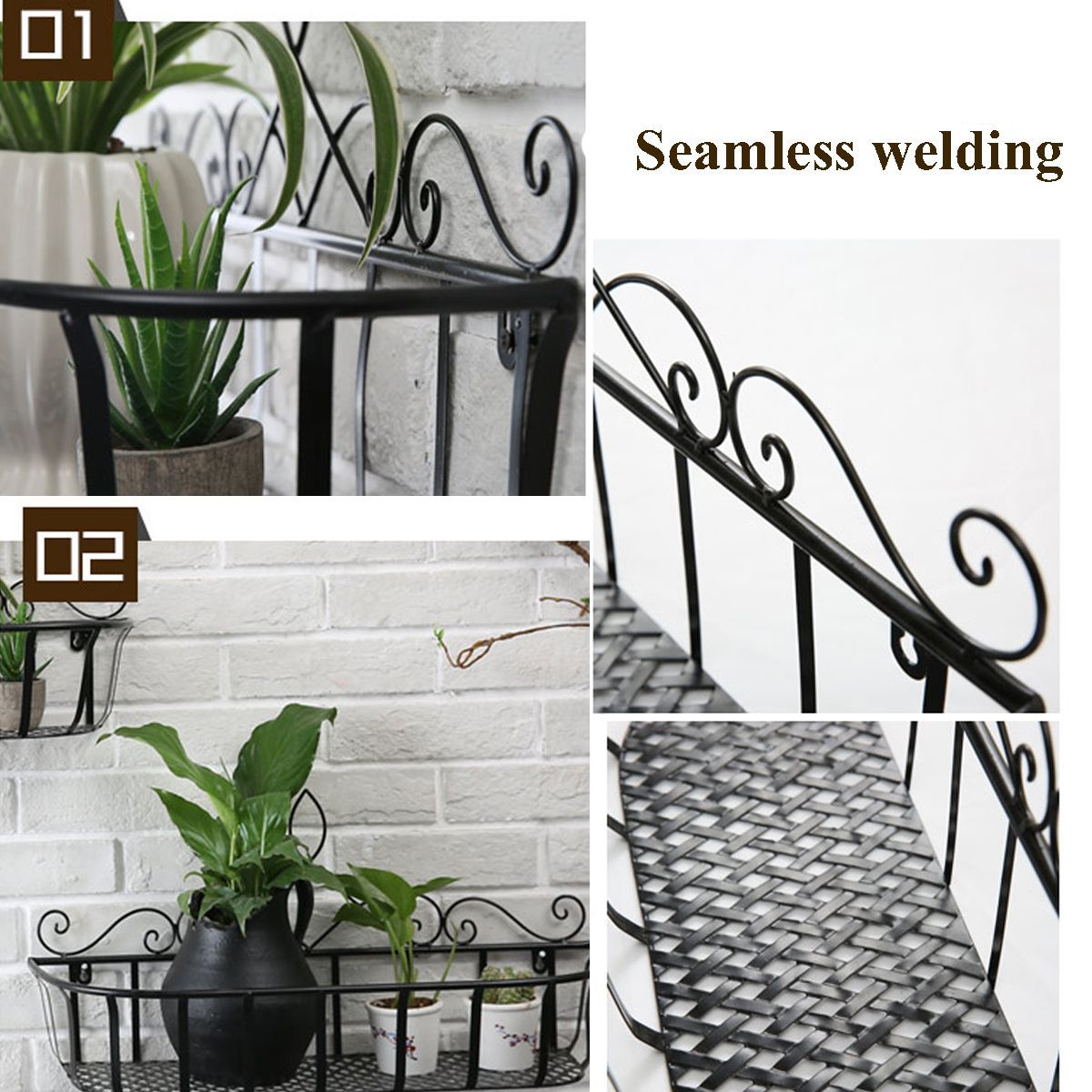 BlackWhiteBronze-SML-Iron-Flower-Pot-Stand-Small-Pot-Wall-Holder-1727480