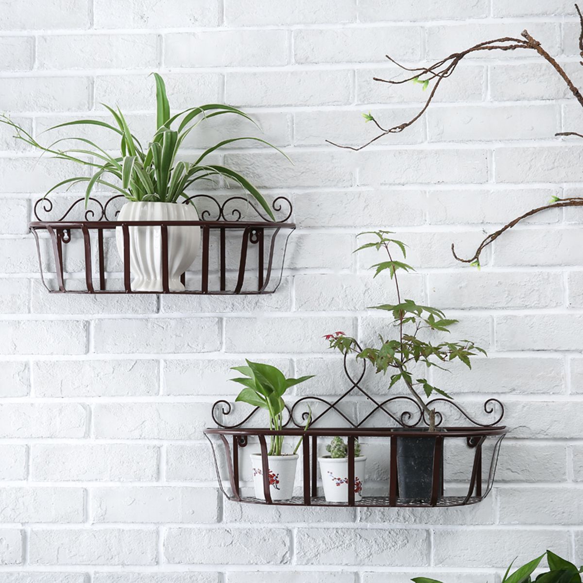 BlackWhiteBronze-SML-Iron-Flower-Pot-Stand-Small-Pot-Wall-Holder-1727480