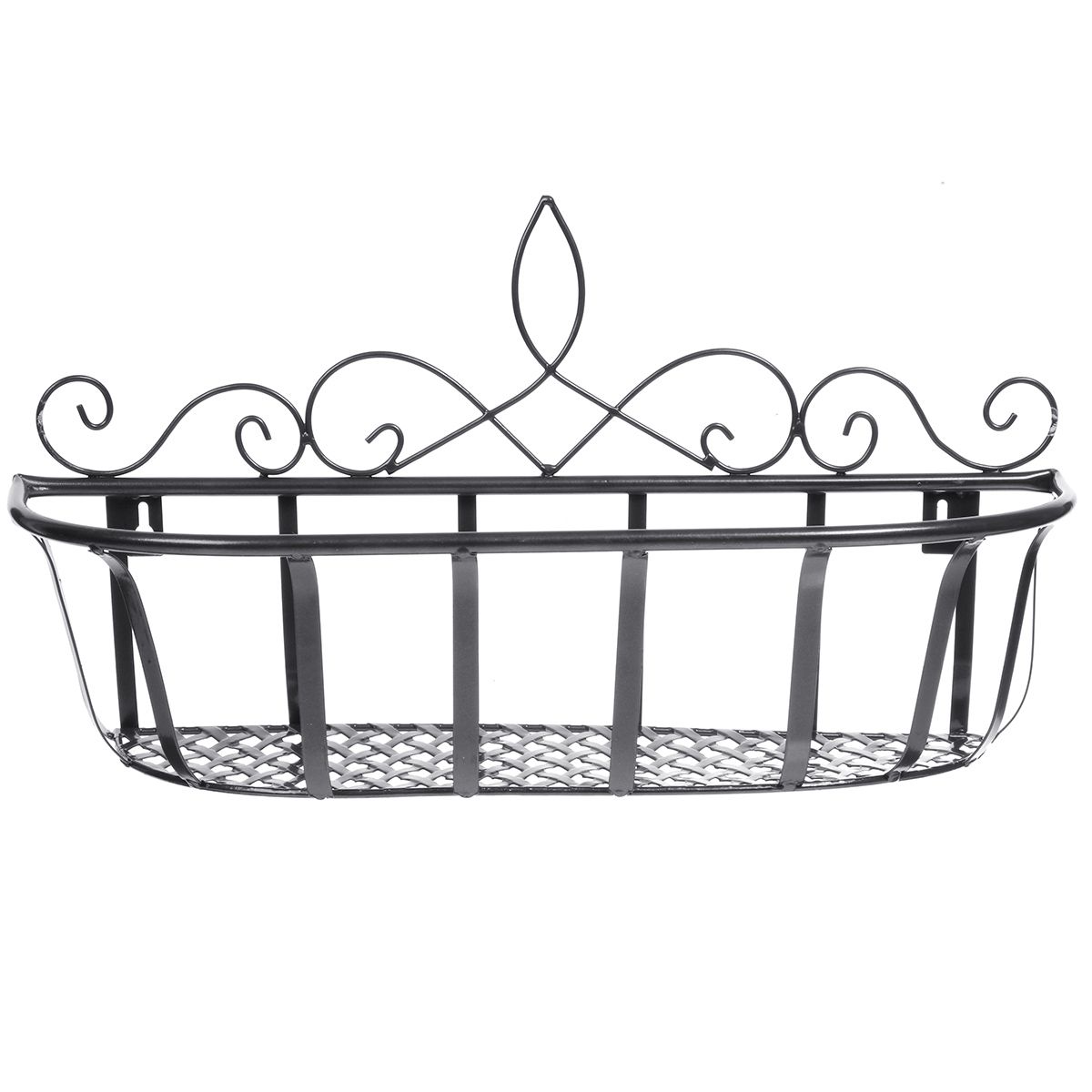 BlackWhiteBronze-SML-Iron-Flower-Pot-Stand-Small-Pot-Wall-Holder-1727480