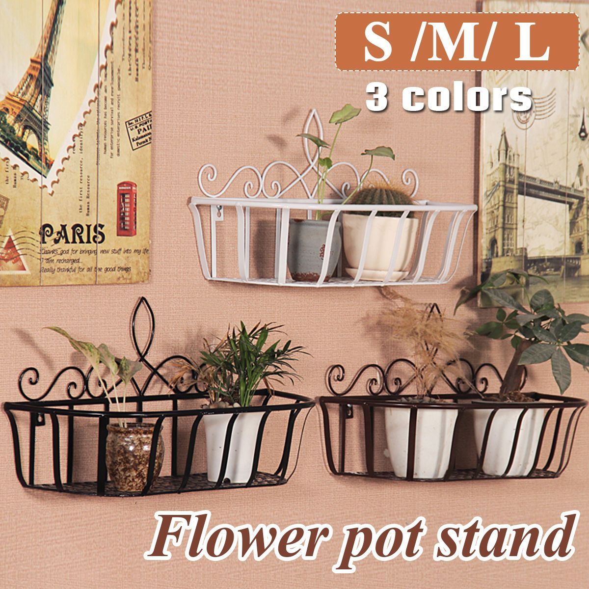 BlackWhiteBronze-SML-Iron-Flower-Pot-Stand-Small-Pot-Wall-Holder-1727480