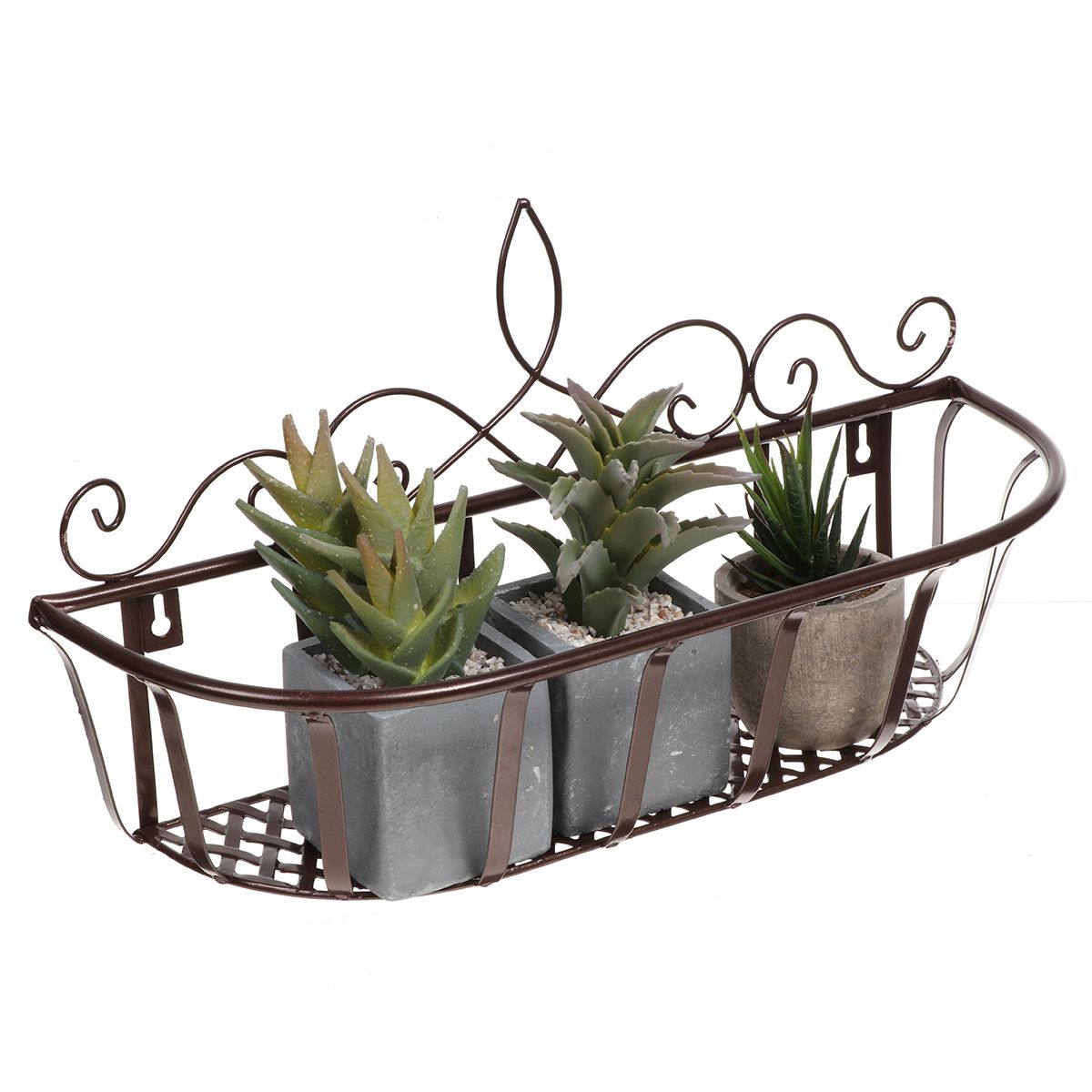 BlackWhiteBronze-SML-Iron-Flower-Pot-Stand-Small-Pot-Wall-Holder-1727480