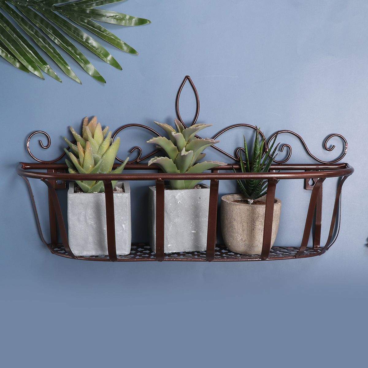 BlackWhiteBronze-SML-Iron-Flower-Pot-Stand-Small-Pot-Wall-Holder-1727480