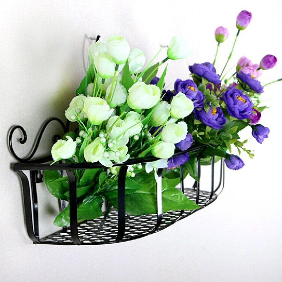 BlackWhiteBronze-SML-Iron-Flower-Pot-Stand-Small-Pot-Wall-Holder-1727480