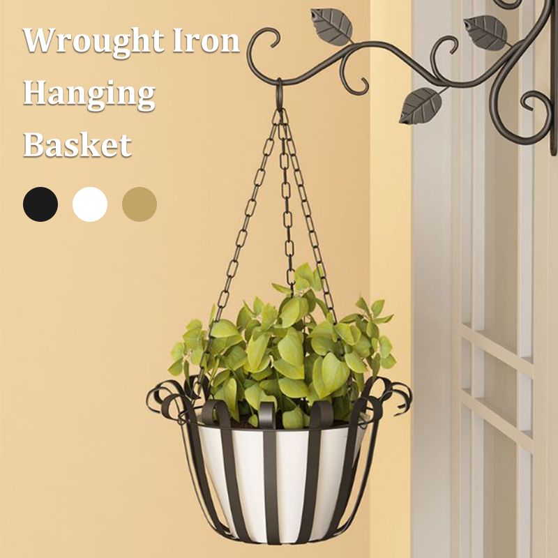 BlackWhiteGold-Wrought-Iron-Hanging-Basket-Wall-Decor-Hanging-Flower-Stand-1762489