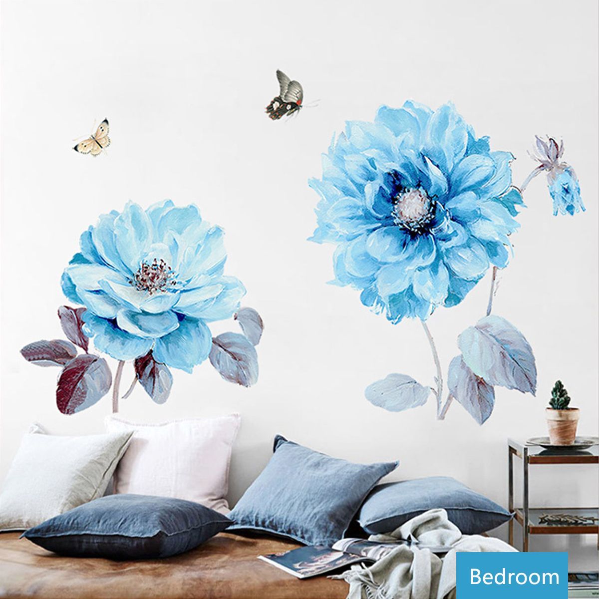 Blue-Flowers-Wall-Sticker-Room-Sticker-Living-Room-Background-Bedroom-Decorations-1524262