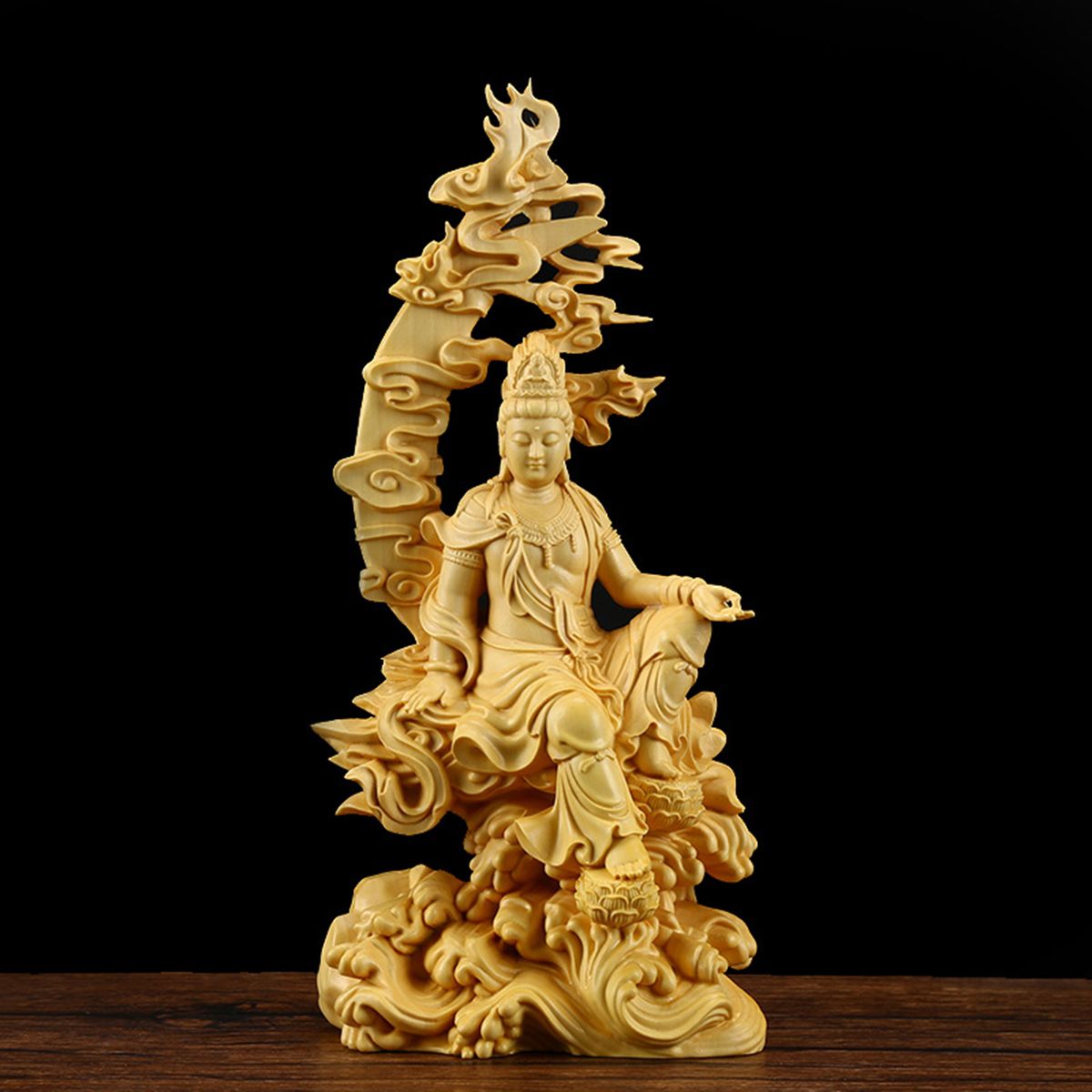Boxwood-Wood-Carving-Handmade-Bodhisatva-Sculpture-Craft-Decorations-1575298