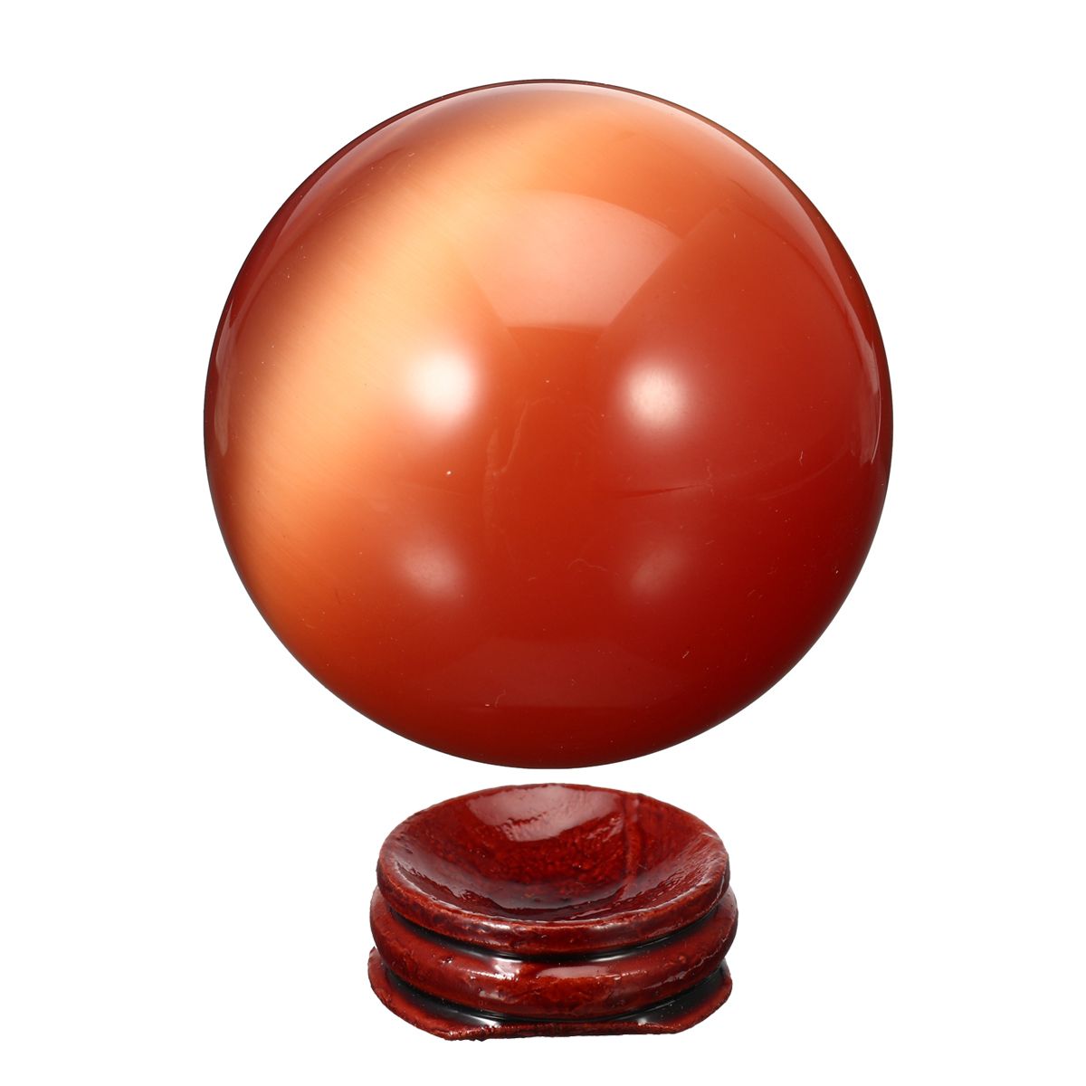 Cat-Eye-Crystals-Ball-Sphere-50-60mm-Asian-Quartz-Rock-Healing-Home-Decor--Stand-1537669