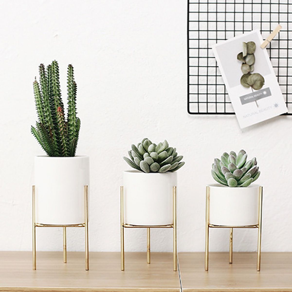 Ceramic-Flower-Plant-Succulent-Pot-Indoor-Rack-Garden-Display-Stand-Planter-Holder-Decor-1332925