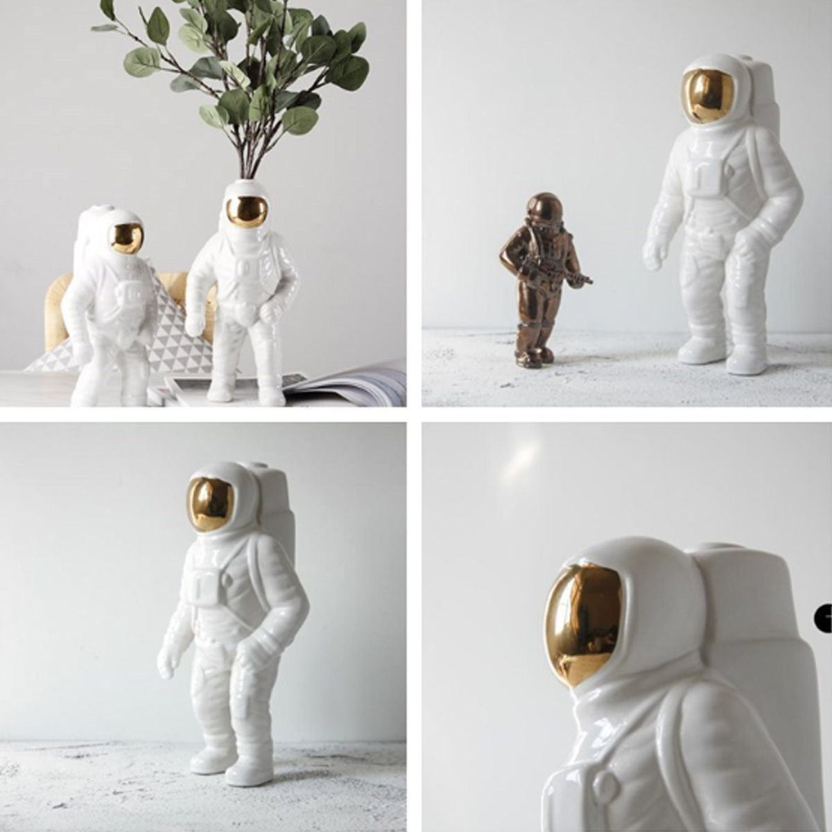 Ceramic-Space-Man-Sculpture-Astronaut-Cosmonaut-Vase-Ornament-Statue-Money-Pot-1520772