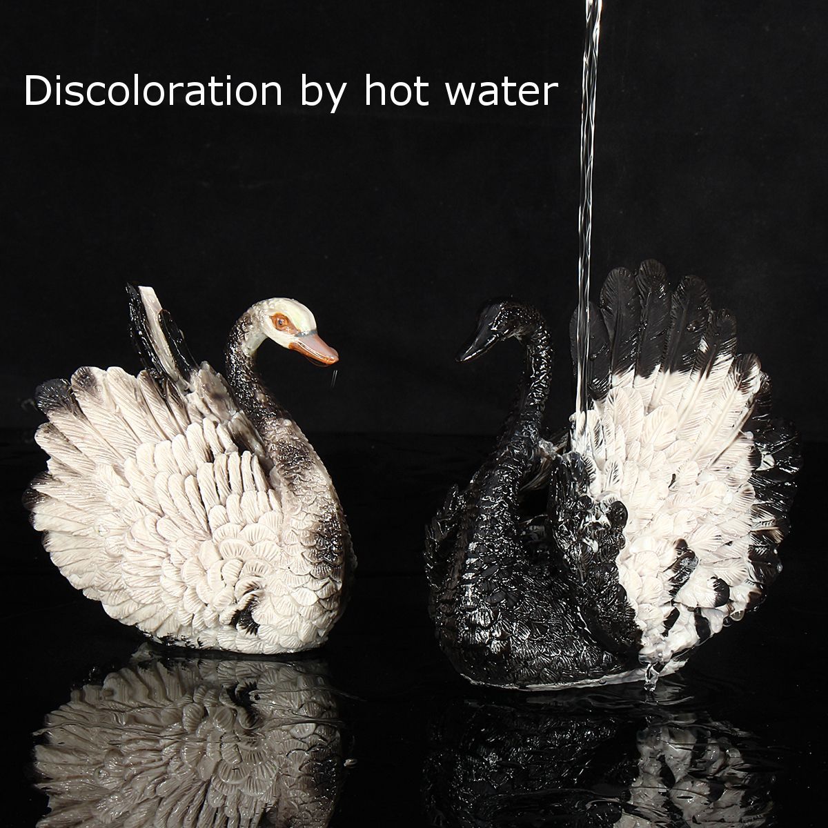 Chinese-Tea-Pet-Color-Change-Resin-Black-Swan-Tea-Play-Tray-Ornaments-Animal-1557254