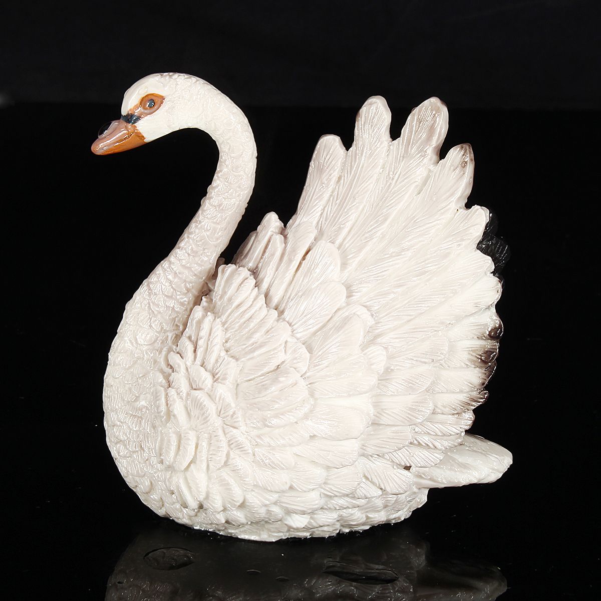 Chinese-Tea-Pet-Color-Change-Resin-Black-Swan-Tea-Play-Tray-Ornaments-Animal-1557254