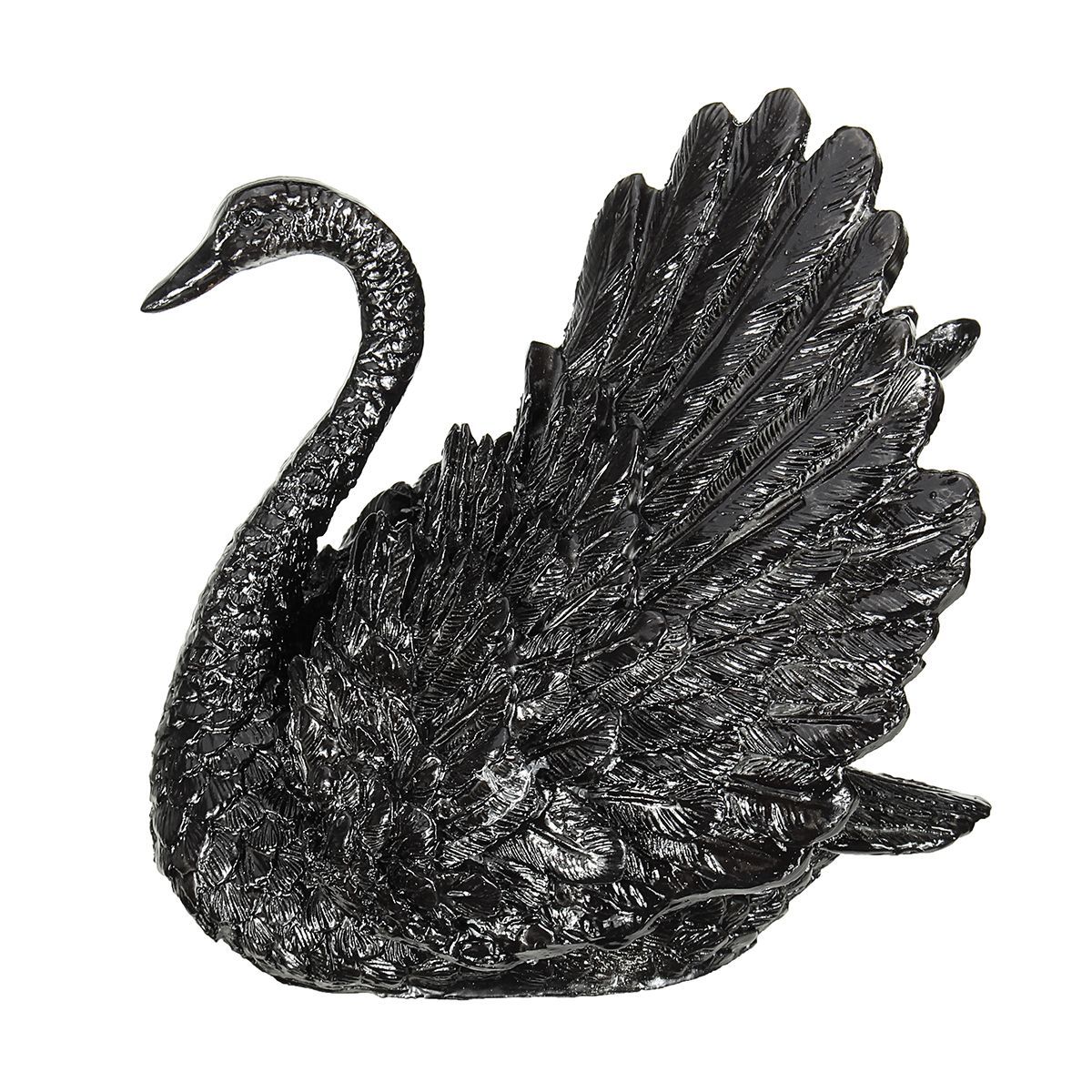 Chinese-Tea-Pet-Color-Change-Resin-Black-Swan-Tea-Play-Tray-Ornaments-Animal-1557254