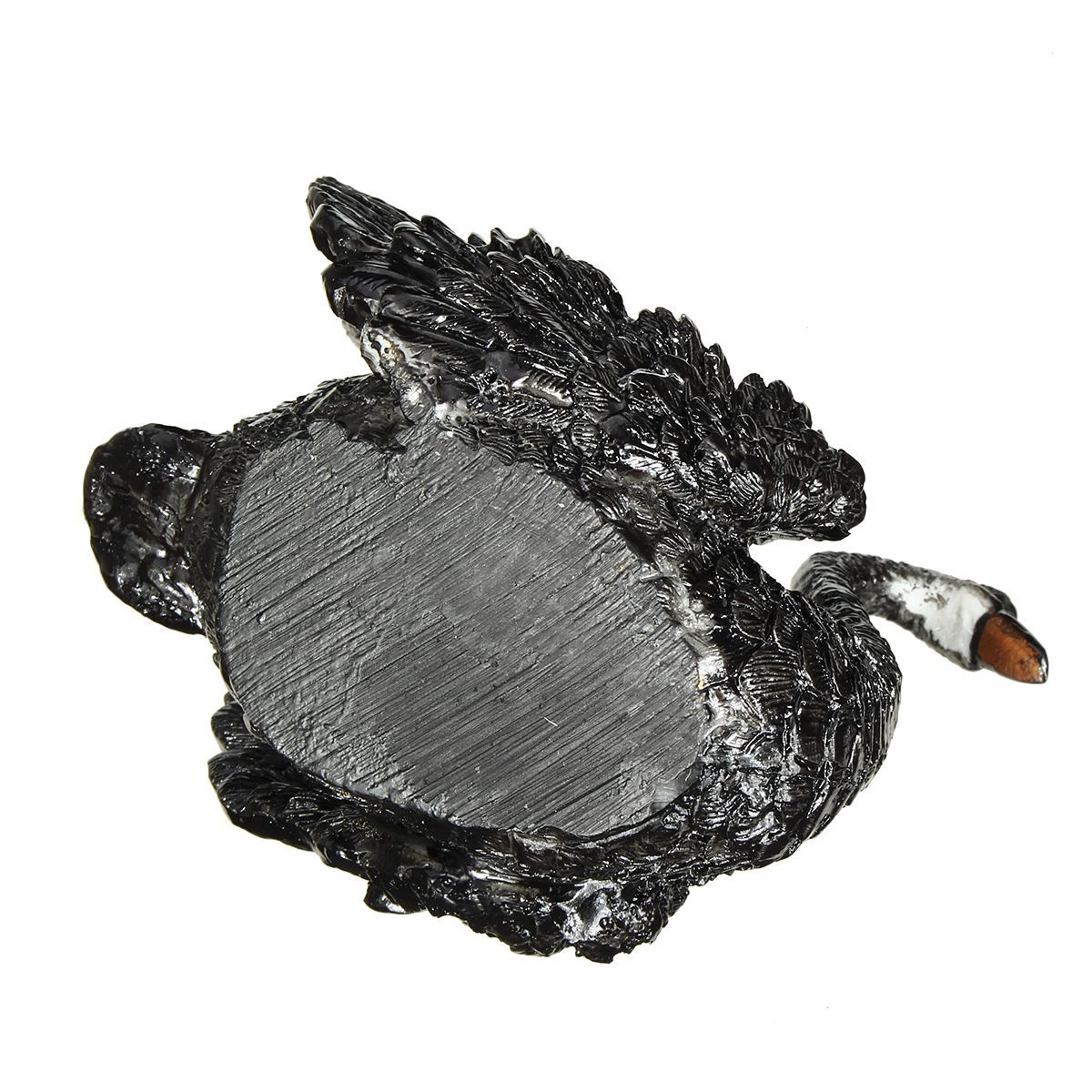 Chinese-Tea-Pet-Color-Change-Resin-Black-Swan-Tea-Play-Tray-Ornaments-Animal-1557254