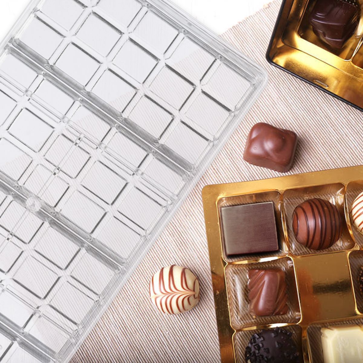 Chocolate-Bar-Mold-Eco-friendly-Plastic-Baking-Pastry-Mould-Cozinha-Kitchen-Tool-1132064