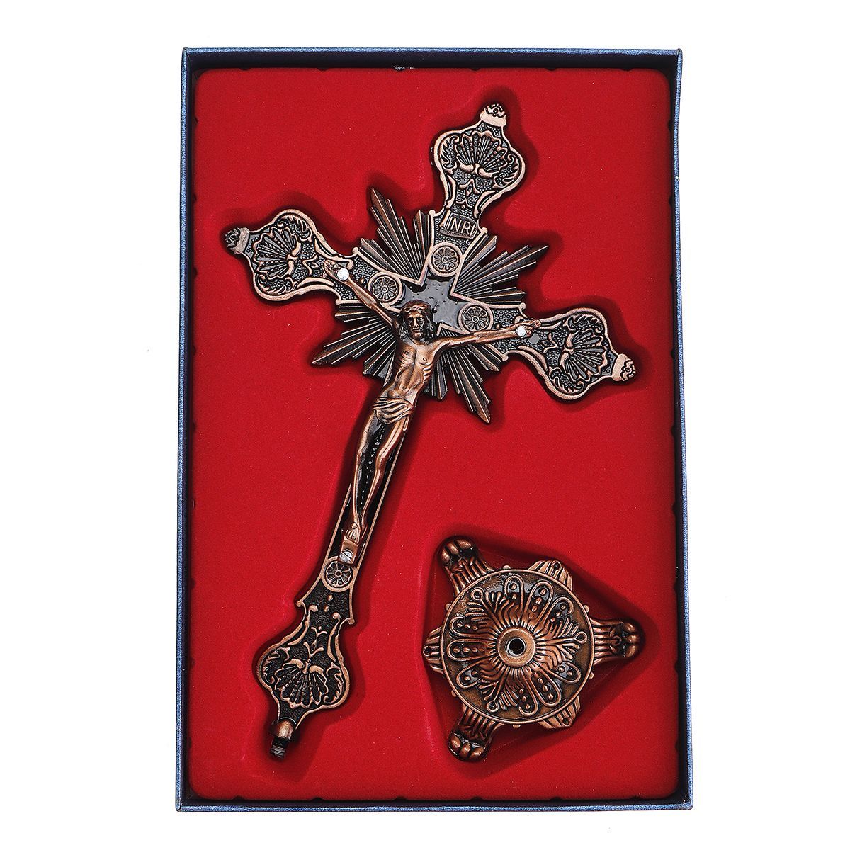 Christ-Cross-Crucifix-Jesus-Catholic-Statue-Religious-Saint-Jewellery-Desk-Decorations-1665058
