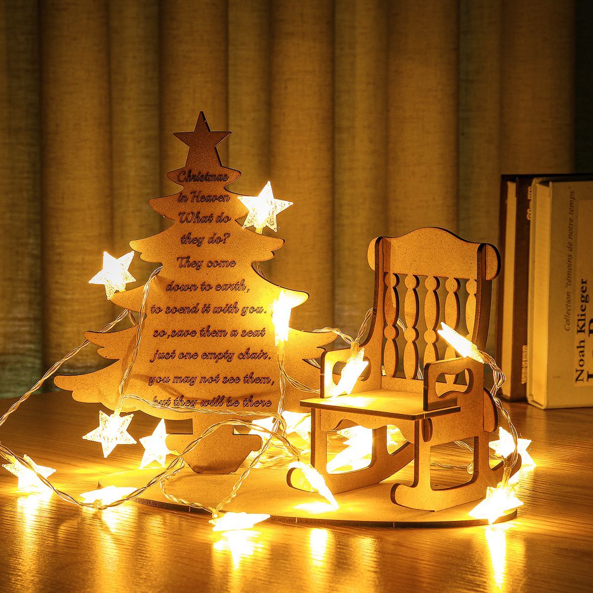 Christmas-In-Heaven-DIY-Wooden-Remembrance-Loved-One-Tree-Decorations-Craft-1605305
