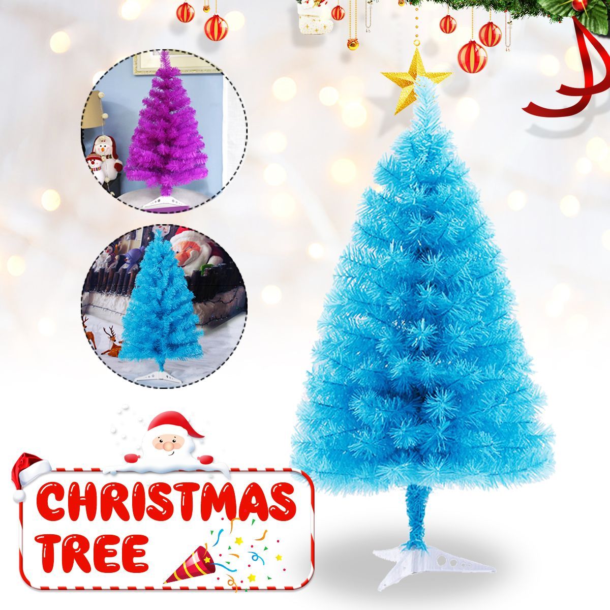 Christmas-Tree-90cm-Xmas-Decoration-PVC-For-Childrens--Toddler-Play-Showcase-1606474