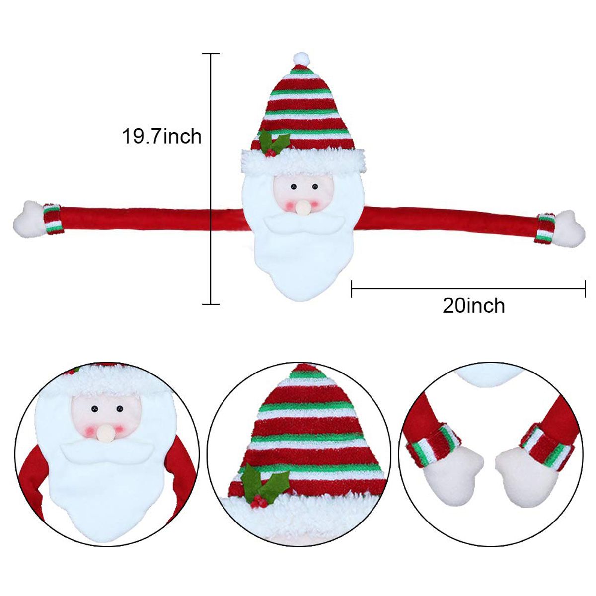 Christmas-Tree-Snowman-Elk-Deer-Santa-Topper-Ornament-Xmas-Tree-Party-Decoration-1603414