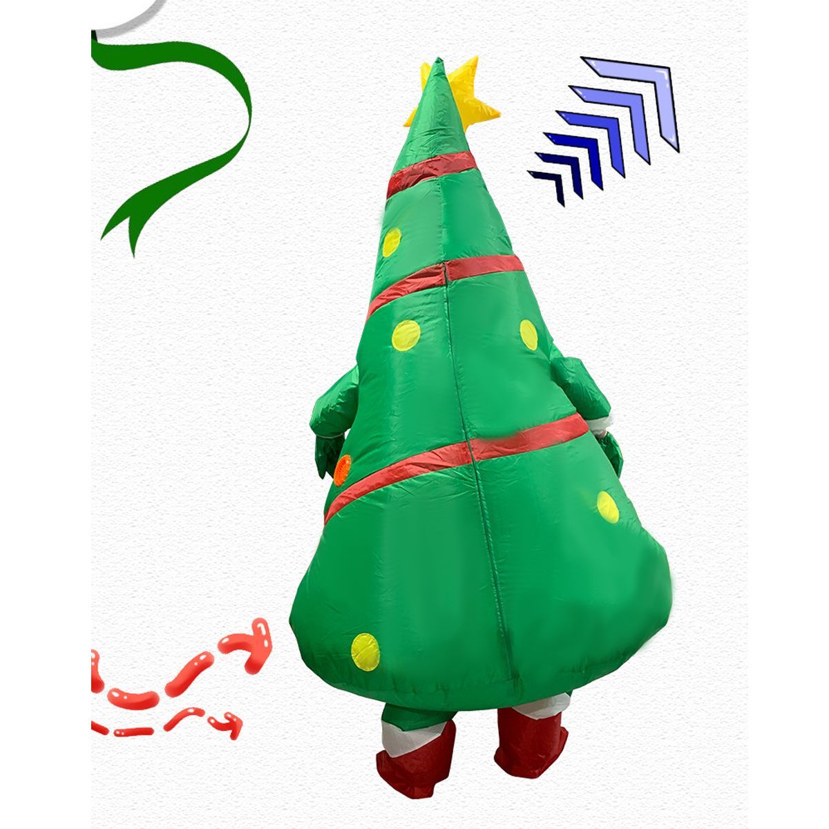 Costume-Christmas-Tree-Inflatable-Adult-Halloween-Party-Fancy-Dress-Mens-Prop-Decorations-1605483