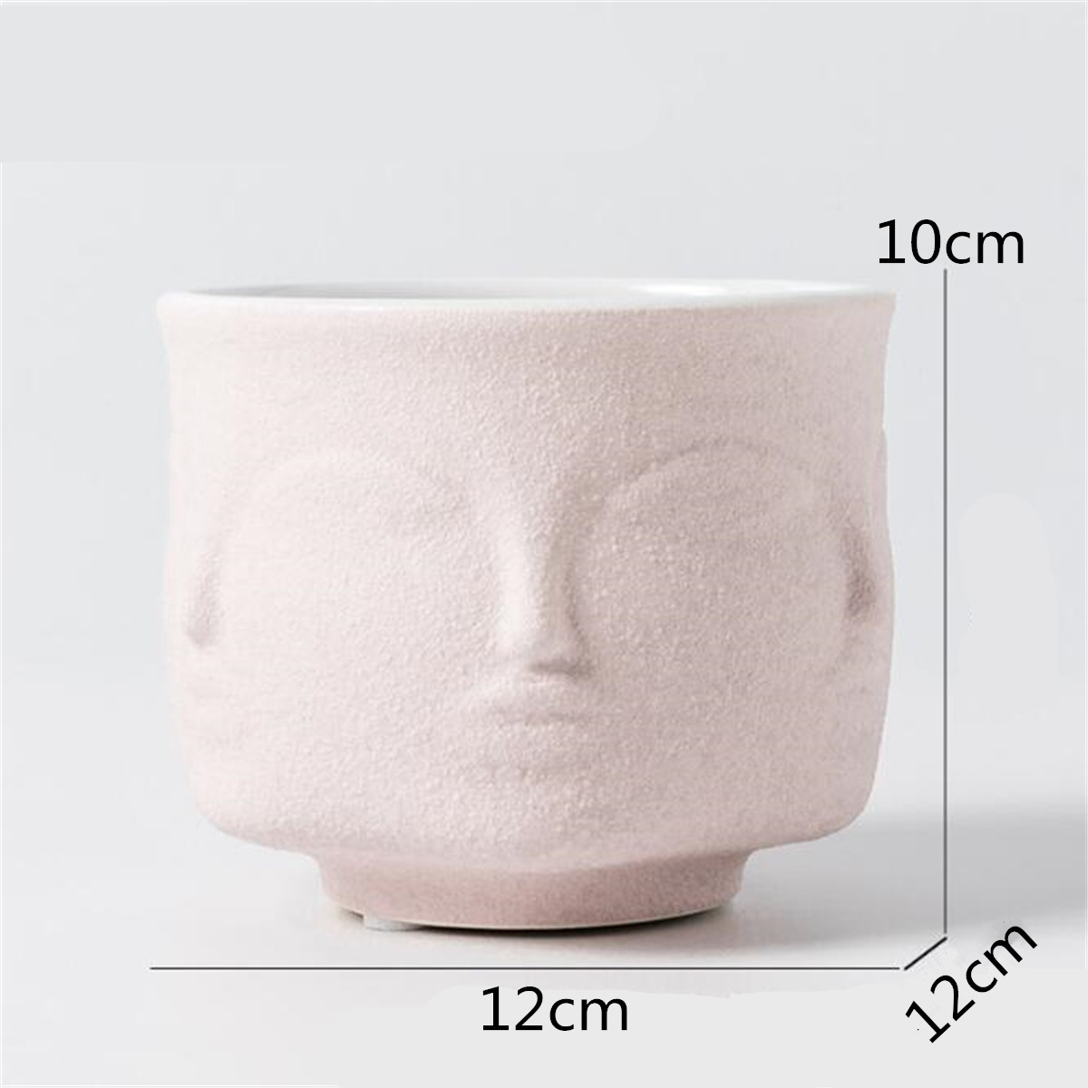 Creative-Ceramic-Face-Flower-Vase-Art-Planter-Pot-Office-Home-Decorations-Holder-1439668