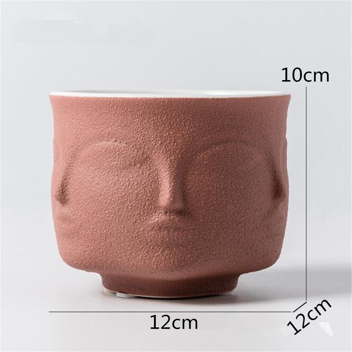 Creative-Ceramic-Face-Flower-Vase-Art-Planter-Pot-Office-Home-Decorations-Holder-1439668