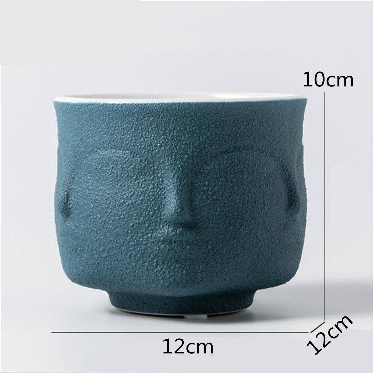 Creative-Ceramic-Face-Flower-Vase-Art-Planter-Pot-Office-Home-Decorations-Holder-1439668