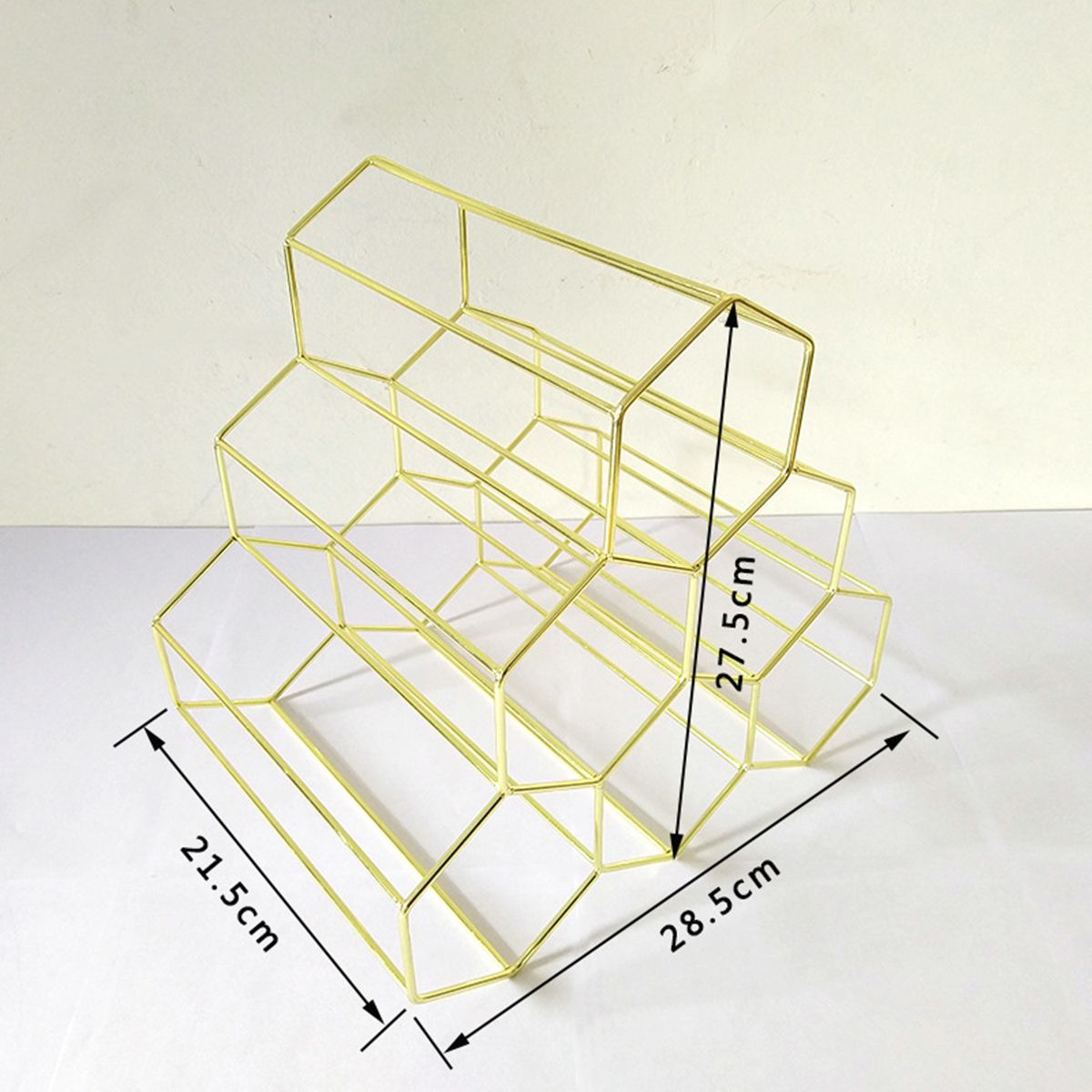 Creative-Triangle-6-Bottle-Wine-Shelf-Rack-Organizer-Storage-Holder-Home-Kitchen-Bar-Decor-1364587