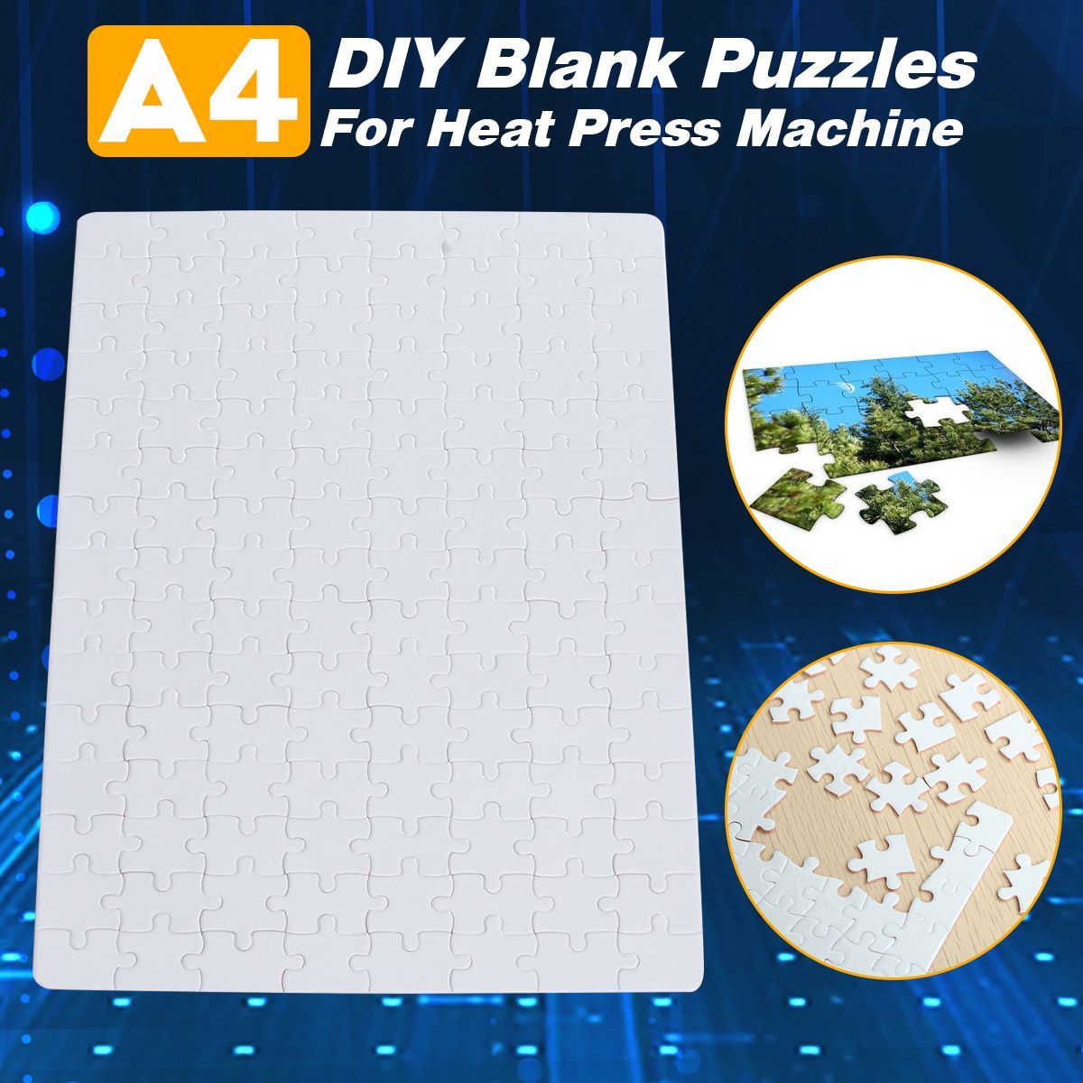 DIY-A4-29x20cm-Blank-Dye-Sublimation-Printable-Jigsaw-Puzzle-Toy-For-Heat-Press-1563198