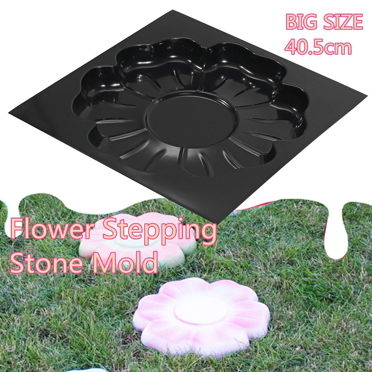 DIY-Multi-function-Plastic-Paving-Road-Maker-Mold-Flower-Stepping-Stone-Cement-Brick-Mold-1537538