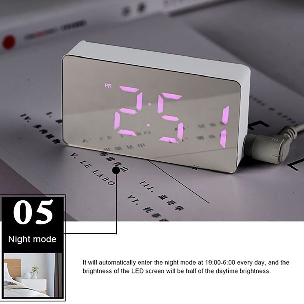 Digital-LED-Mirror-Alarm-Clock-Bedside-Table-Time-with-Thermometer-Calendar-USB-1630544