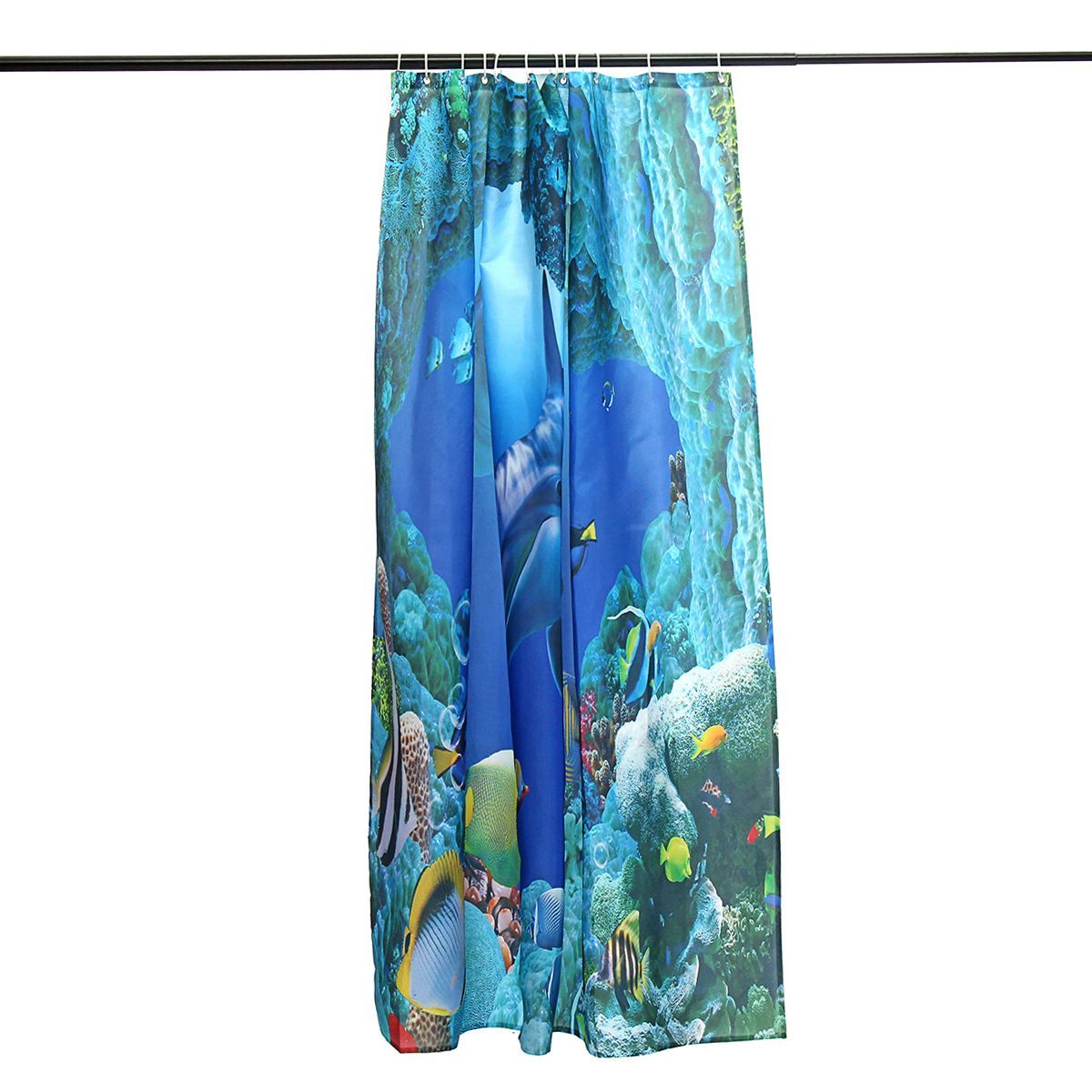 Dolphin-Ocean-Bathroom-Shower-Curtain-Bath-Mat-Toliet-Pedestal-Rug-Pad-Cover-1636694