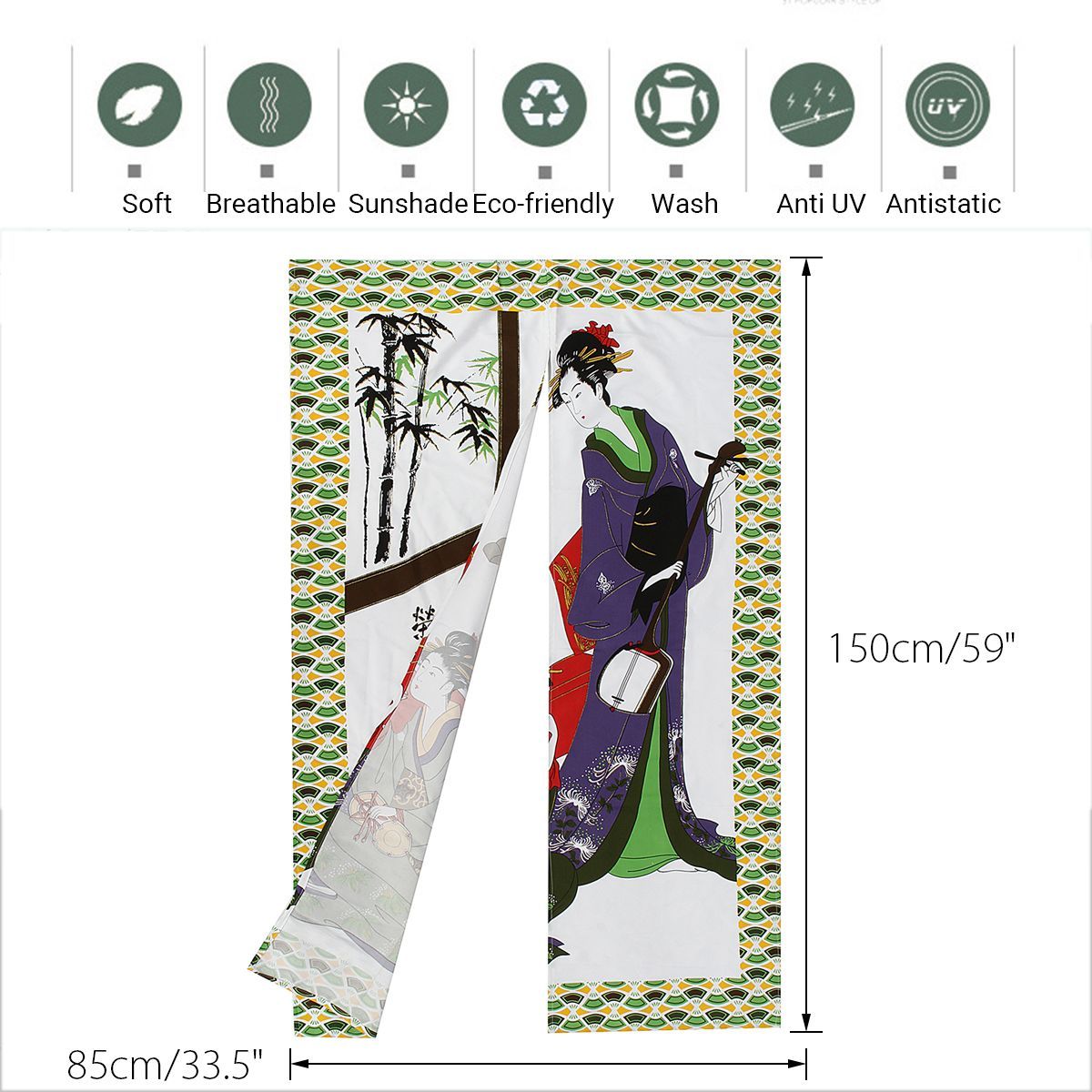 Doorway-Curtains-Cotton-Linen-Japanese-Noren-Hanging-Tapestry-Home-Room-1528706