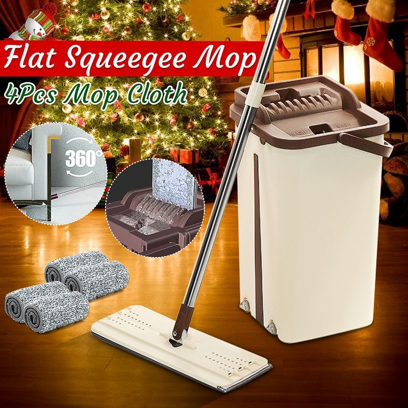 Dry-amp-Wet-360deg-Roatation-Automatic-Spin-Mop-Dust-Fast-Dry-Flat-Mop-Floor-Cleaner-1585483