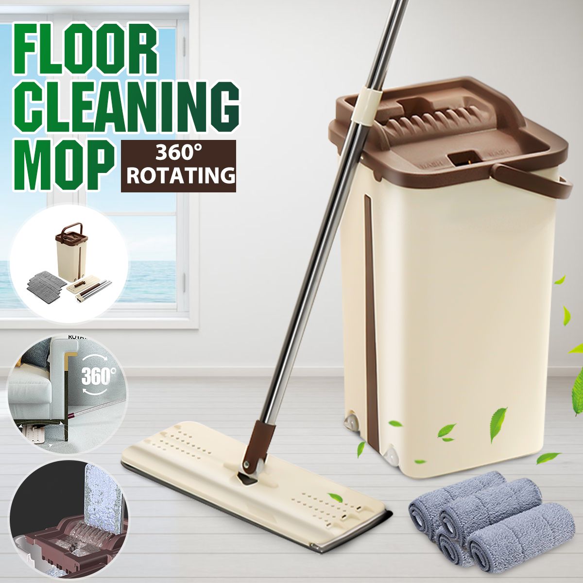 Dry-amp-Wet-360deg-Roatation-Automatic-Spin-Mop-Dust-Fast-Dry-Flat-Mop-Floor-Cleaner-1585483