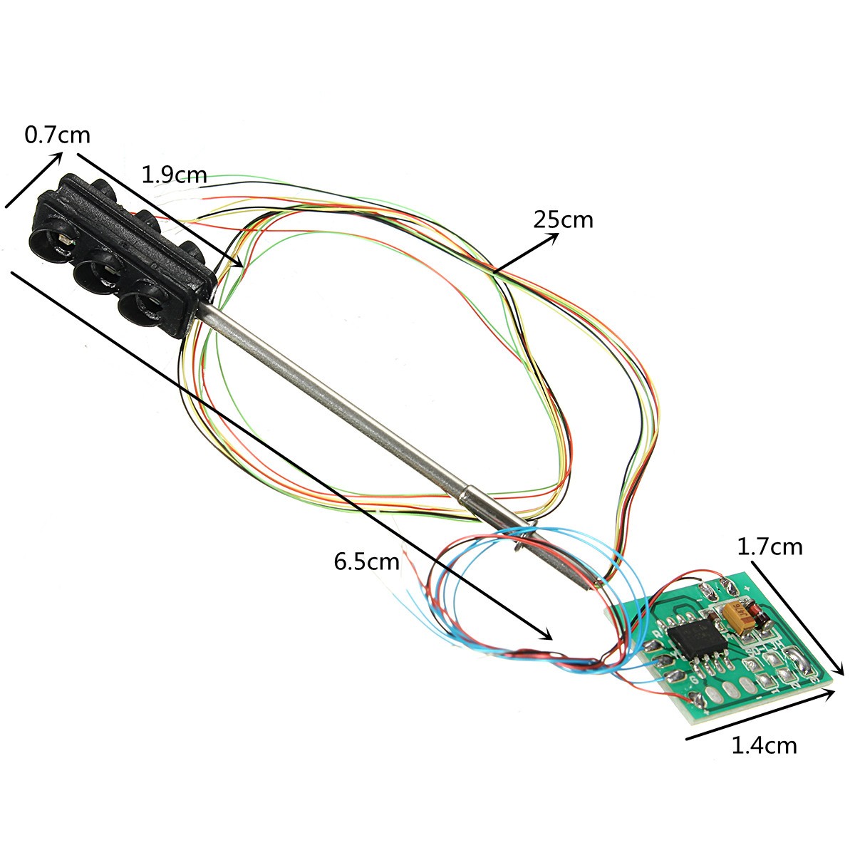 Dual-Side-HO--OO-Traffic-Light-Signal-LED-Model-Train-Railroad-Crossing-Street-1289382