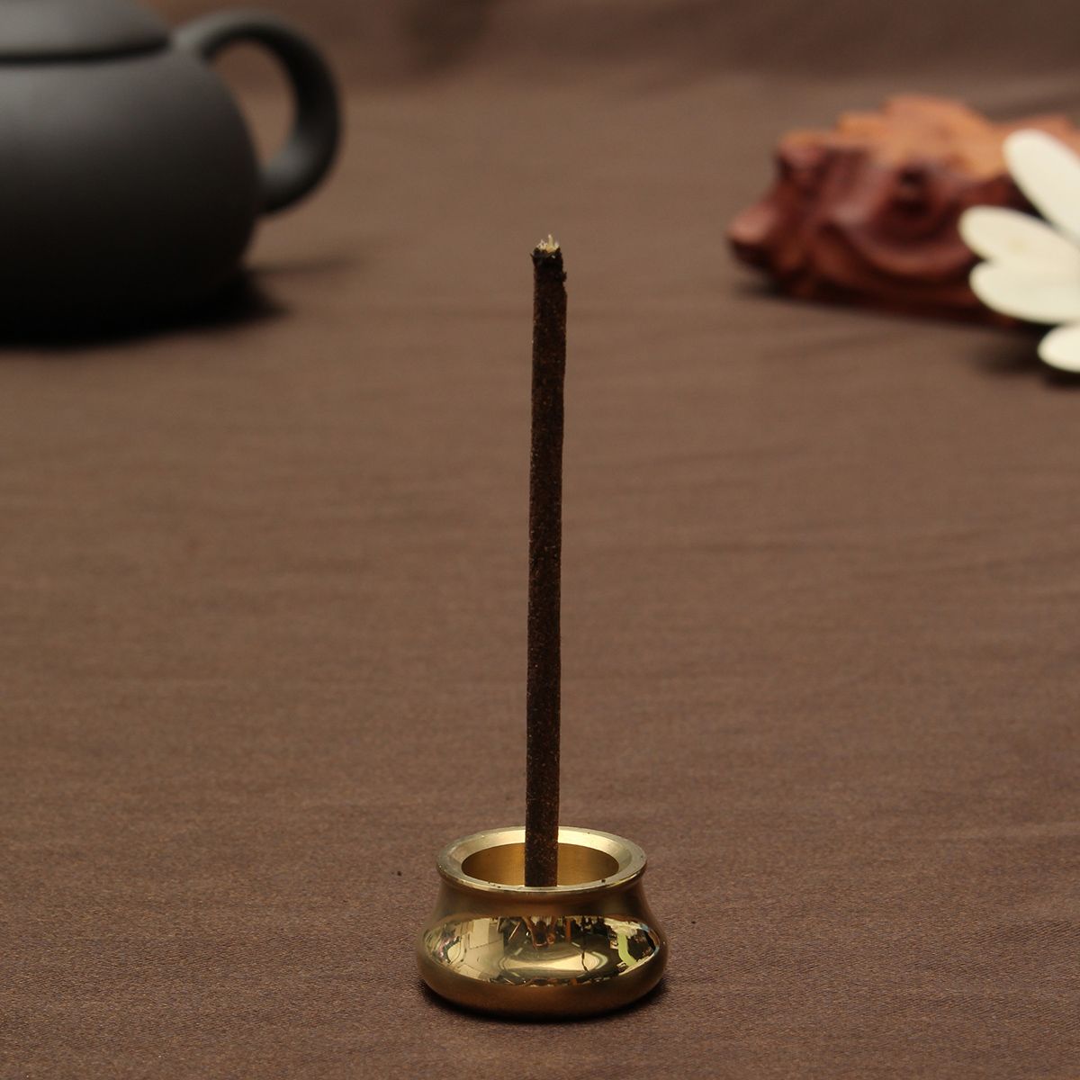 Dual-purpose-Mini-Copper-Incense-Cone-Stick-Burner-Holder-Plate-Censer-Tower-Bowl-Meditation-Decor-1141321