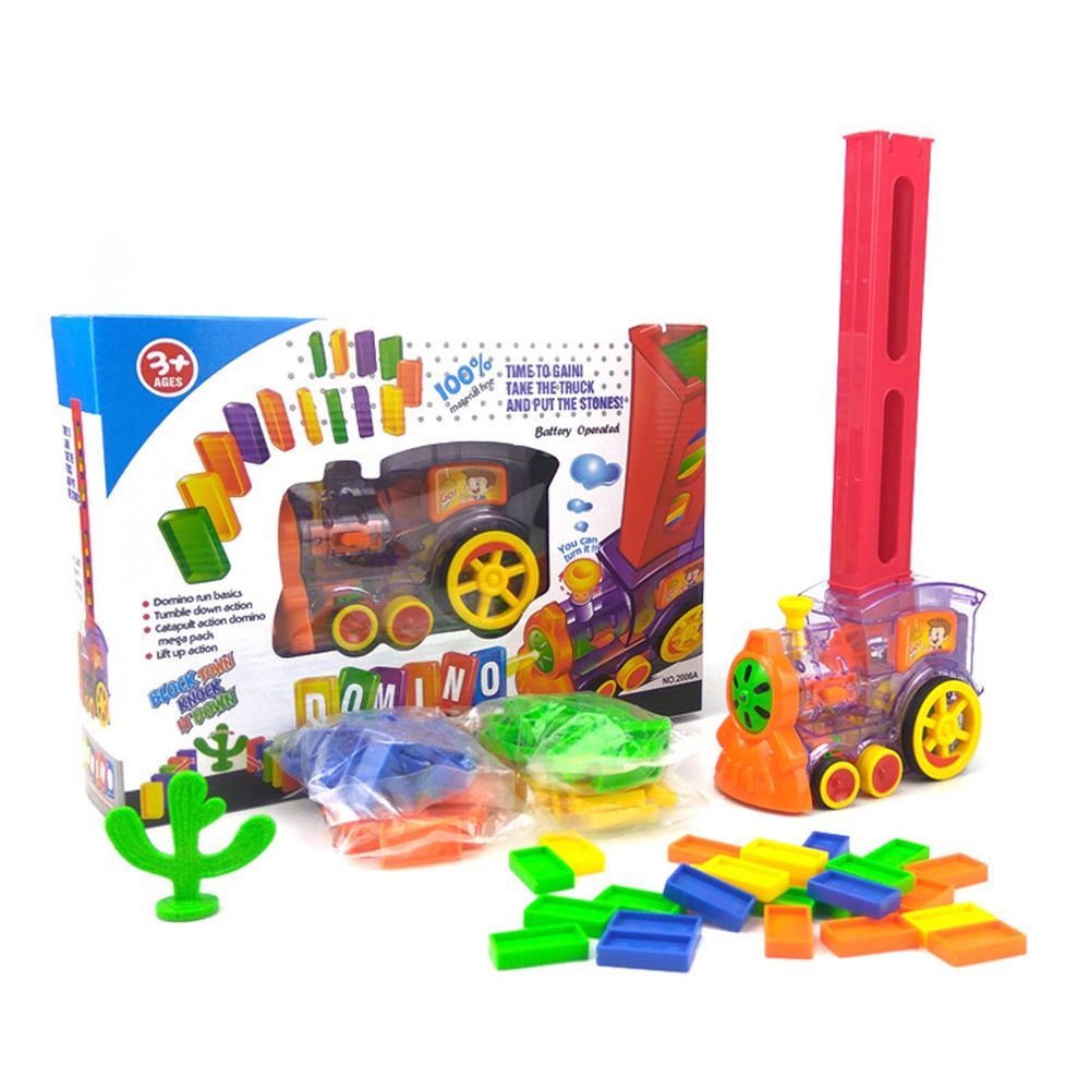 Electric-Domino-Train-Kit-Motorized-Train-Model-with-Light-and-Sound-80Pcs-Colorful-Domino-Stacking--1639610