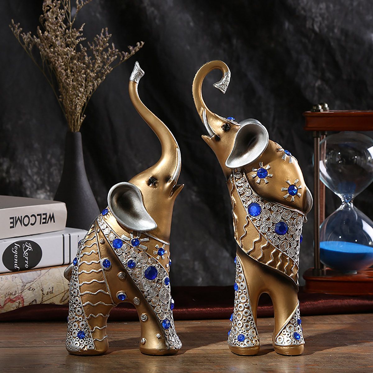 Elephant-Statue-Mother-Son-Art-Resin-Craft-Ornament-Home-Desktop-Table-Decorations-1624728