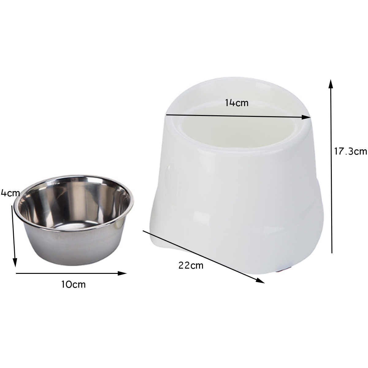 Elevated-Pet-Dog-Cat-Puppy-Dish-Raised-Food-Feeder--Water-Bowl-Stainless-Steel-1563933
