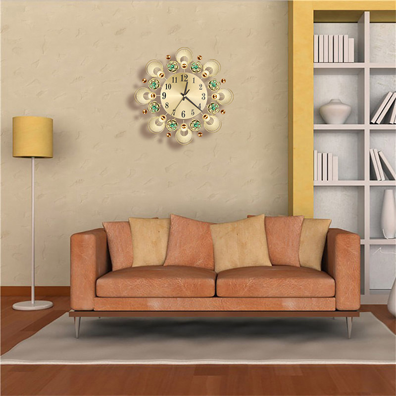 European-Retro-Flower-Diamond-Iron-Wall-Clock-Creative-Mute-Wall-Clock-Living-Room-Decorative-Clock-1630402