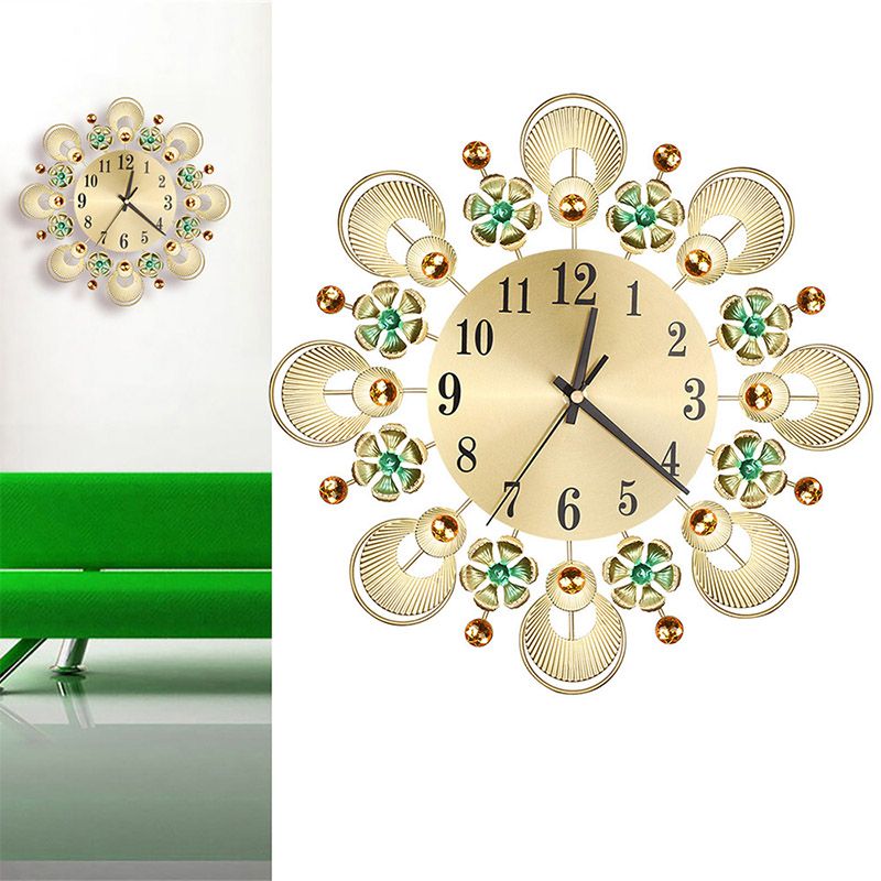 European-Retro-Flower-Diamond-Iron-Wall-Clock-Creative-Mute-Wall-Clock-Living-Room-Decorative-Clock-1630402